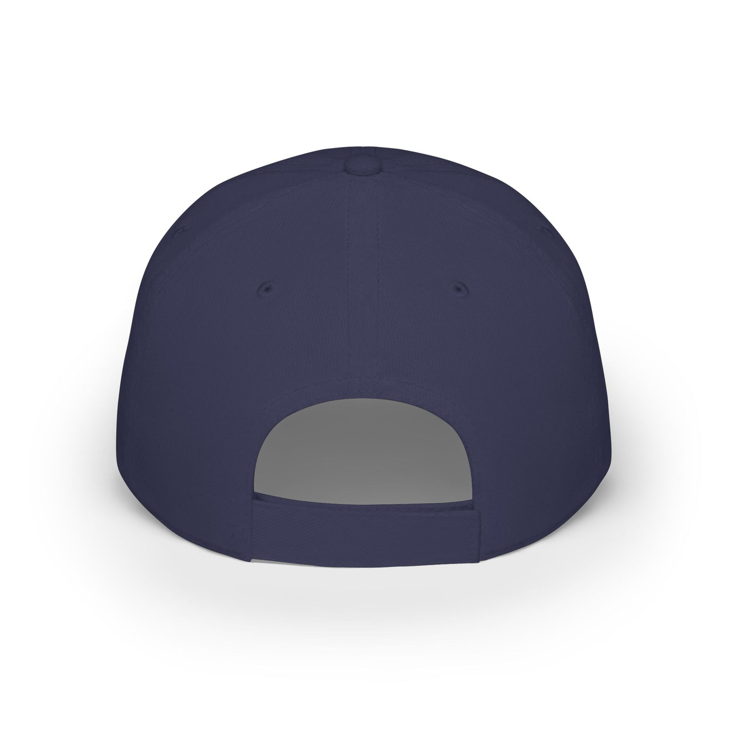 MicroEdge Solutions Low Profile Baseball Cap — White Logo