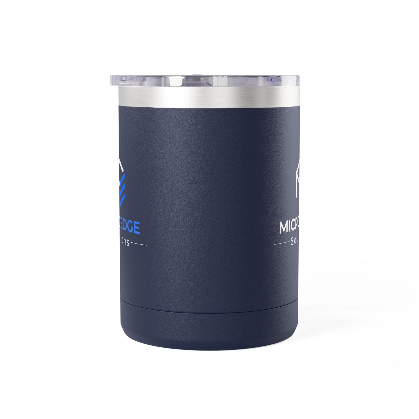MicroEdge Solutions 15oz Insulated Coffee Tumbler - Logo Stainless Steel Travel Mug