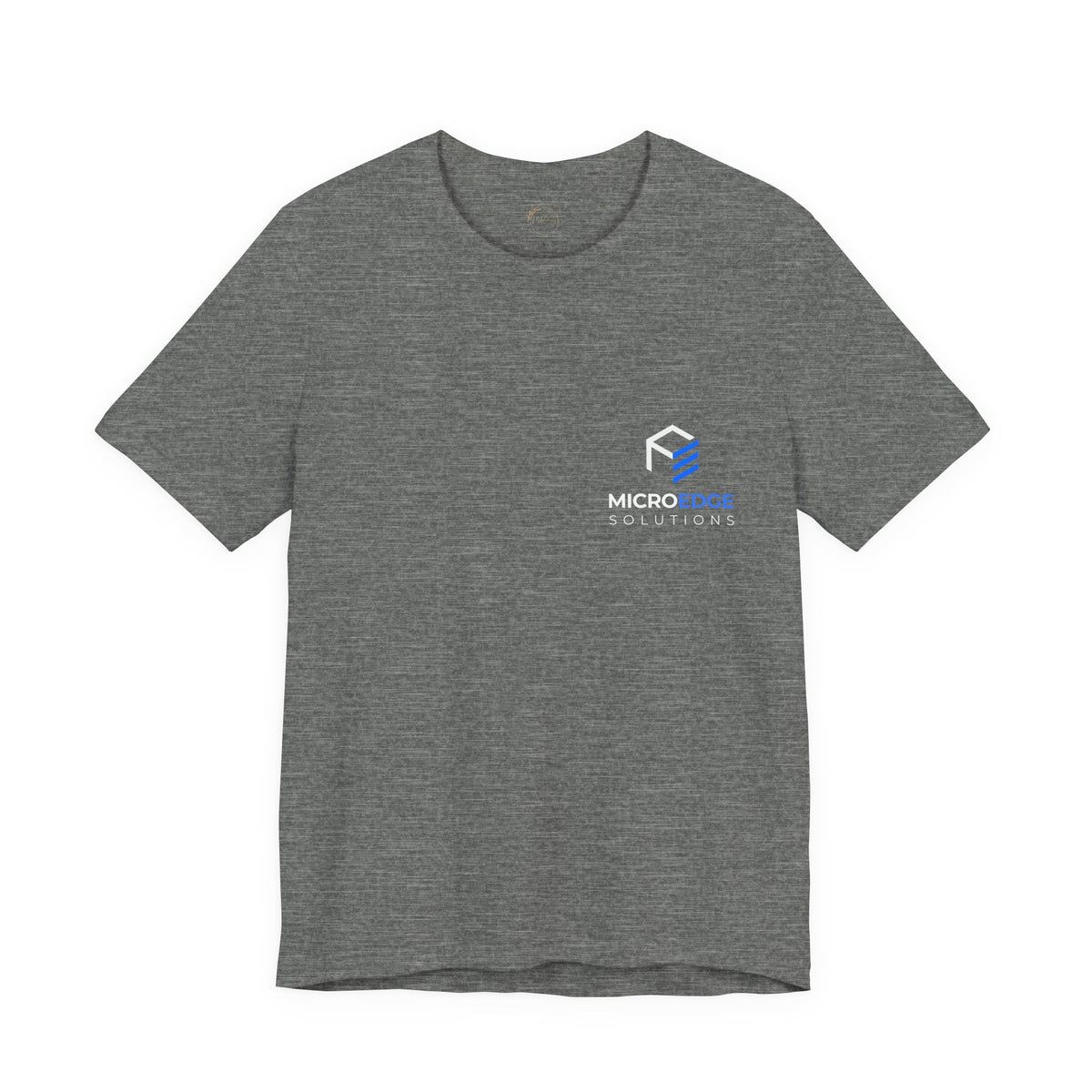 MicroEdge Solutions Logo Tee - White Logo