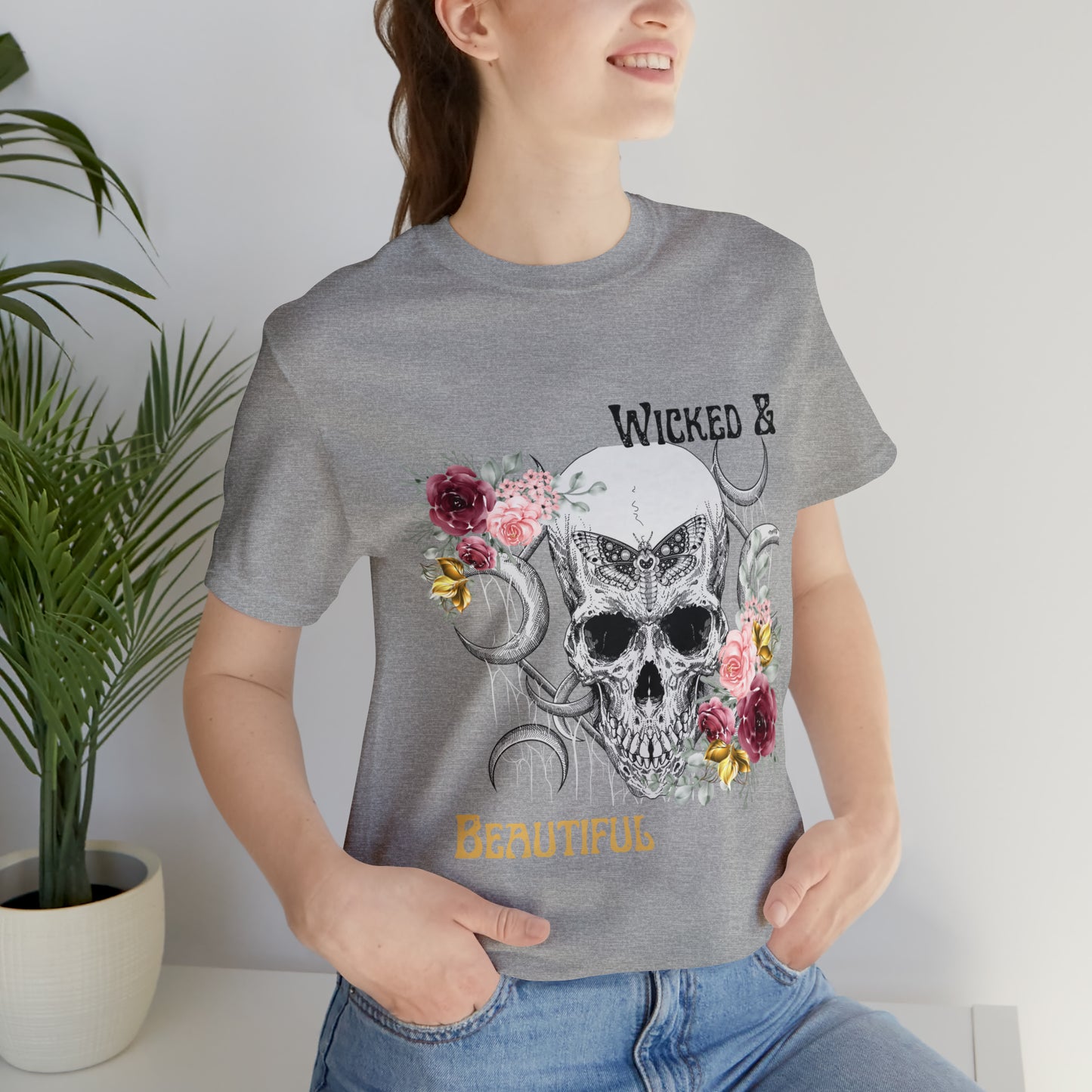 Wicked & Beautiful Unisex Jersey Short Sleeve Tee