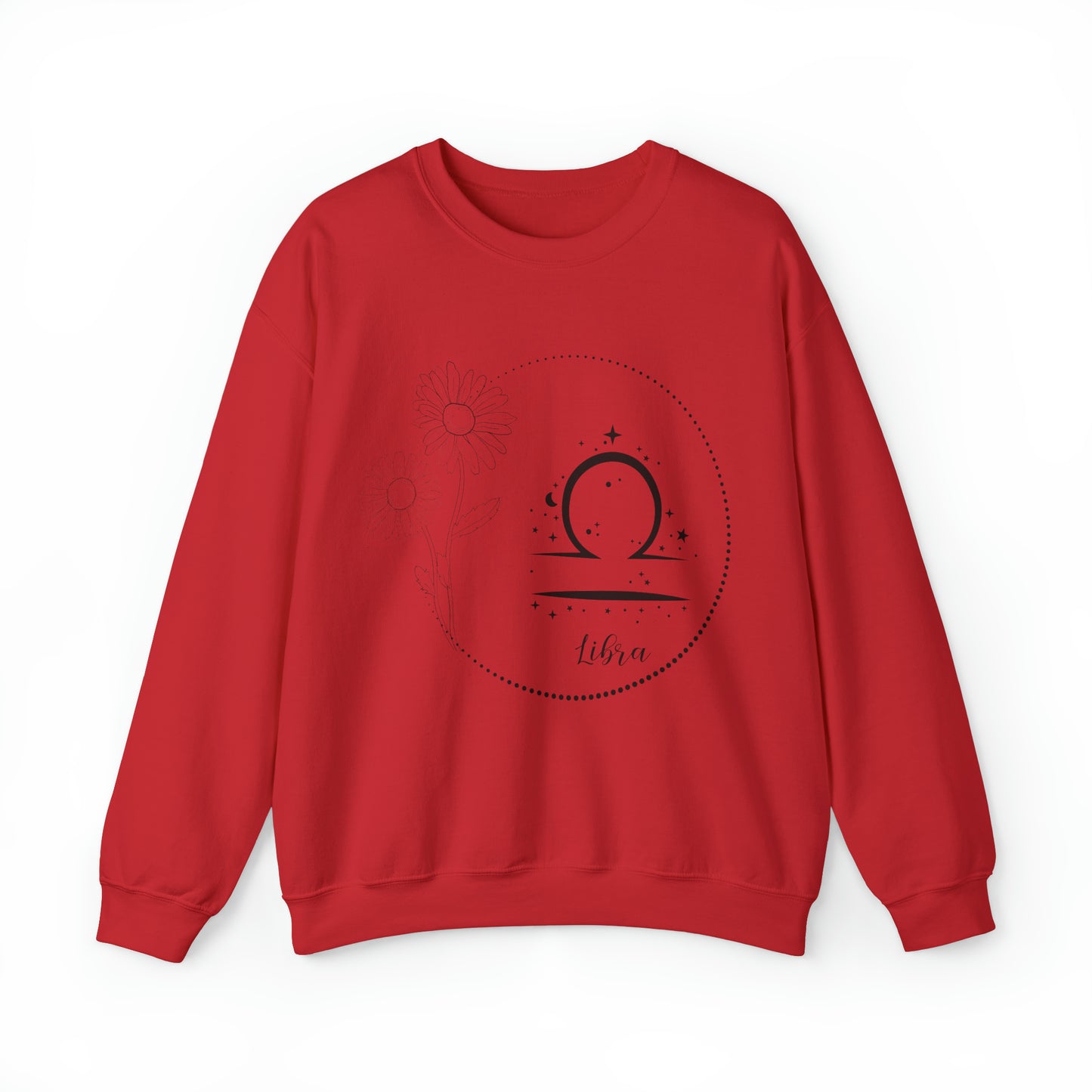 Libra Zodiac Wreath Sweatshirt