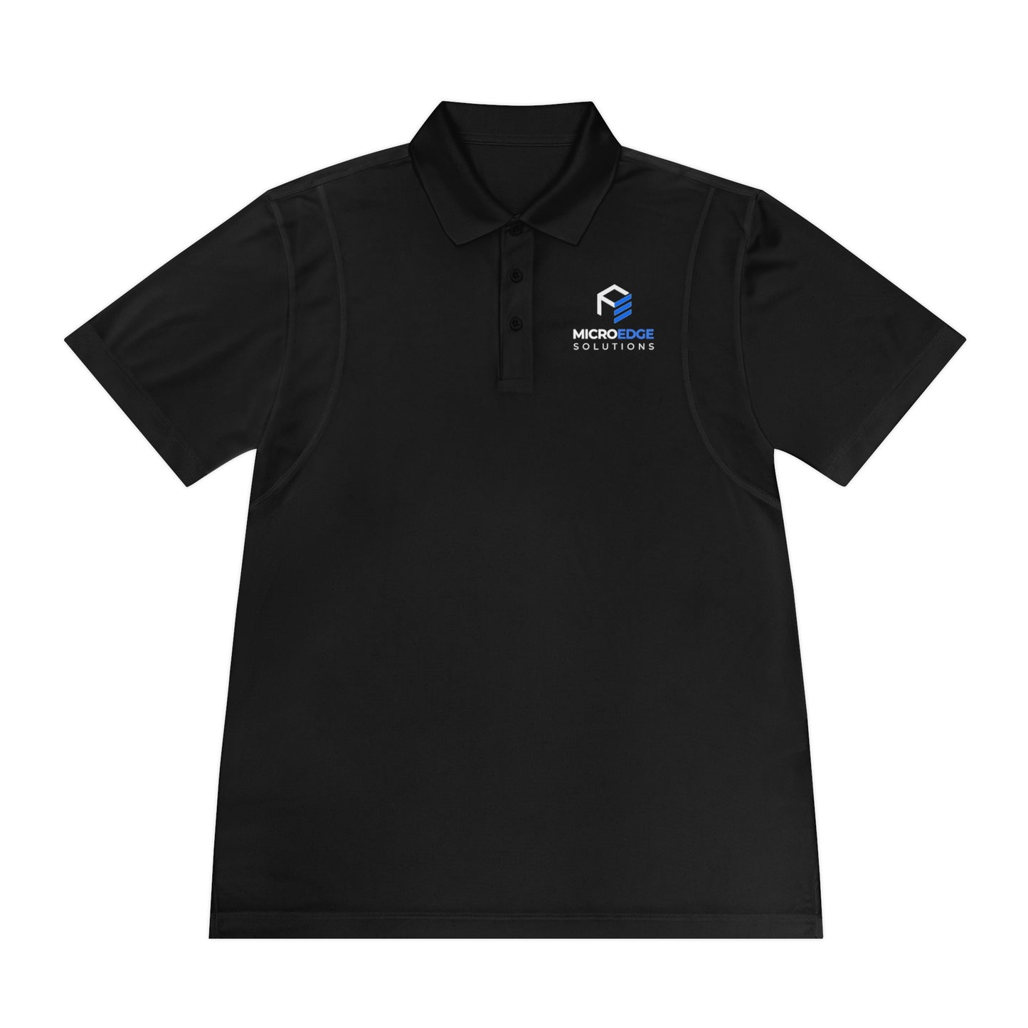 MicroEdge Logo Polo Shirt - White Logo