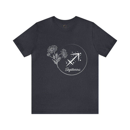 Sagittarius Zodiac Wreath T-Shirt