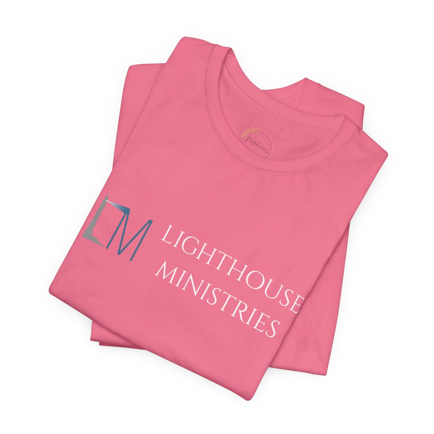 Lighthouse Tee White Print