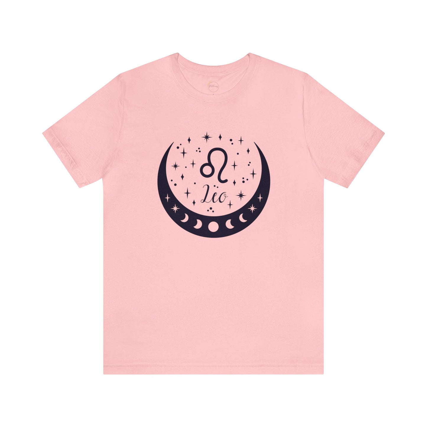 Leo Moon Phase Zodiac Unisex Jersey Short Sleeve Tee