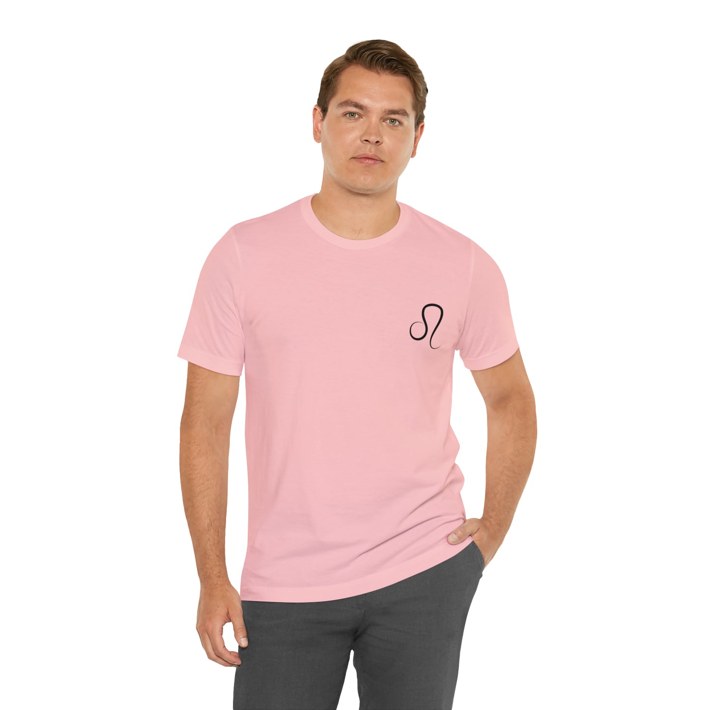 Leo Simple Unisex Jersey Short Sleeve Tee