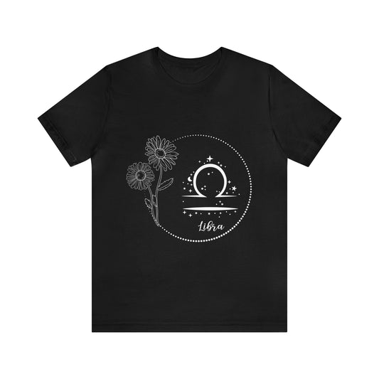 Libra Zodiac Wreath T-Shirt