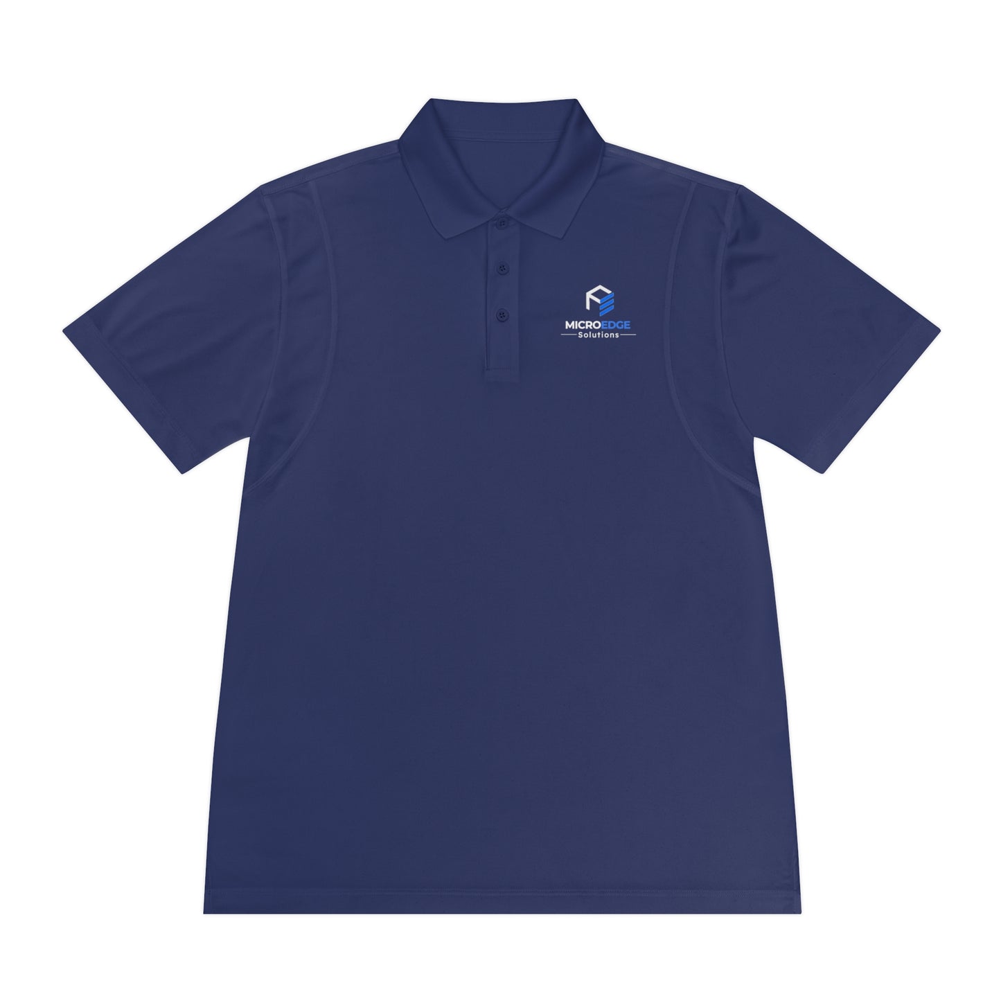 MicroEdge Logo Polo Shirt - White Logo