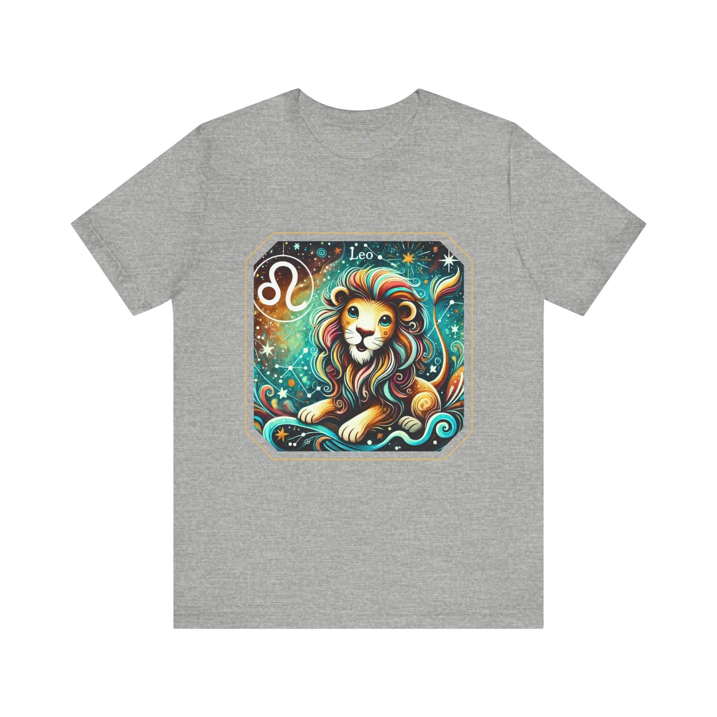 Leo Framed Zodiac Name T-Shirt