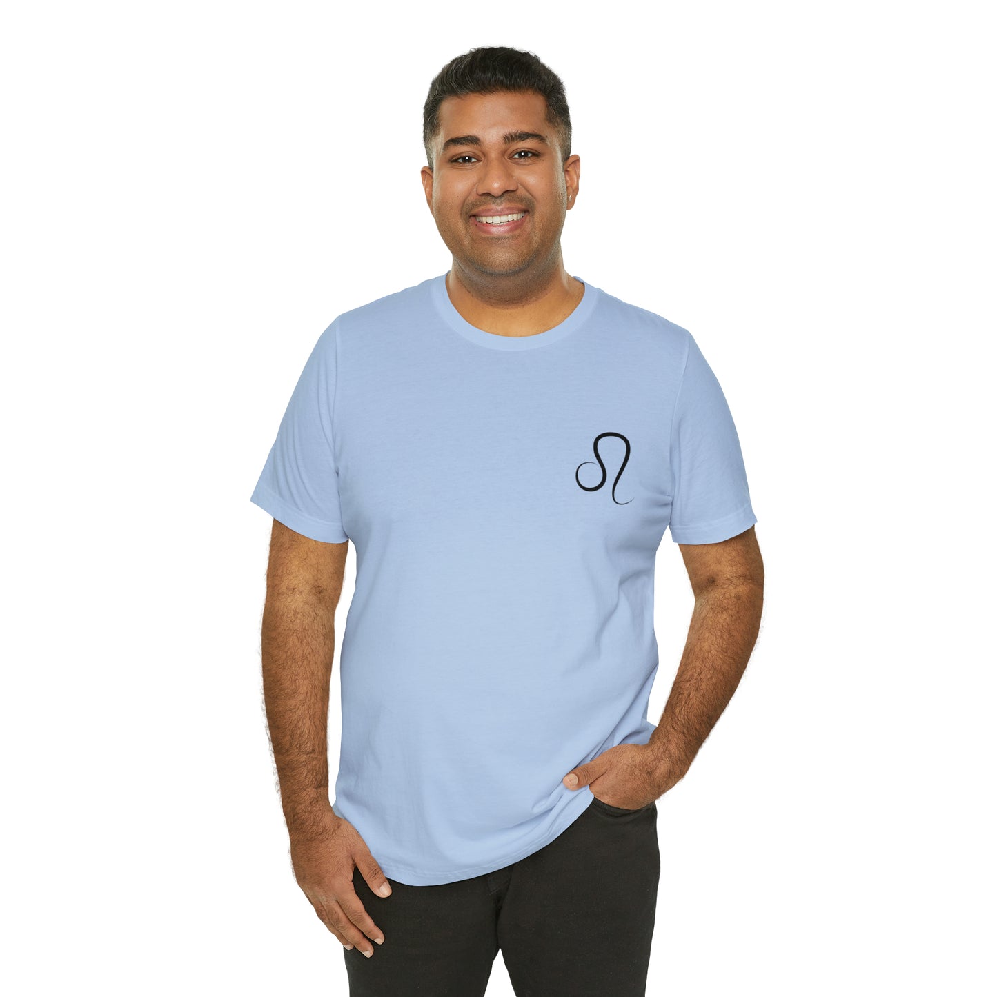 Leo Simple Unisex Jersey Short Sleeve Tee