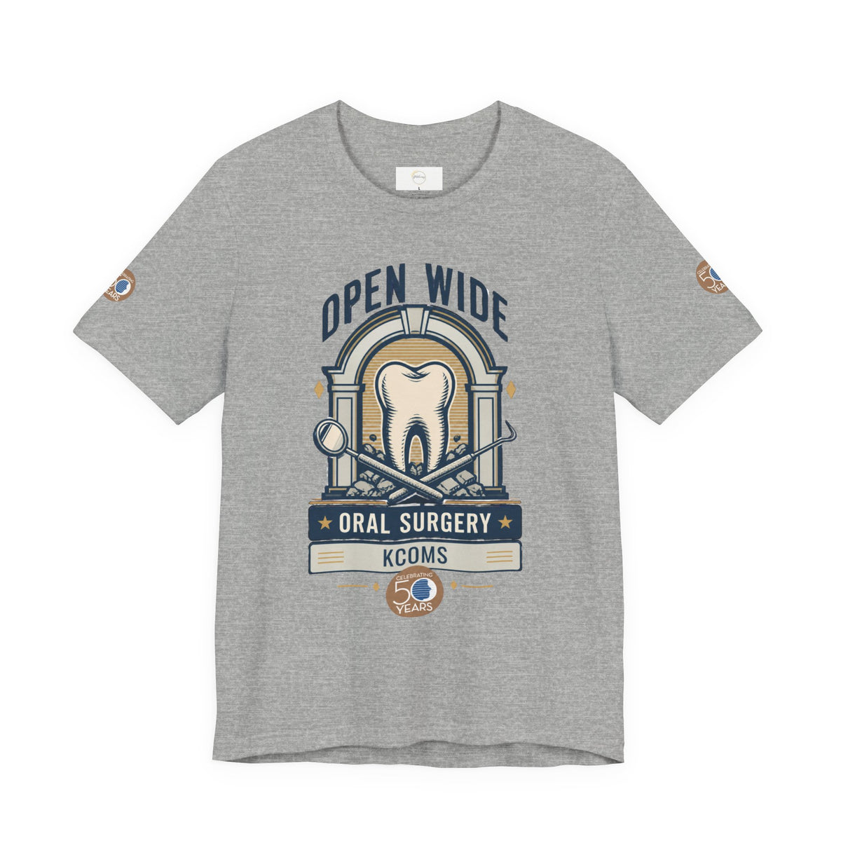 KCOMS Oral Surgery 'Open Wide' Dental Tee