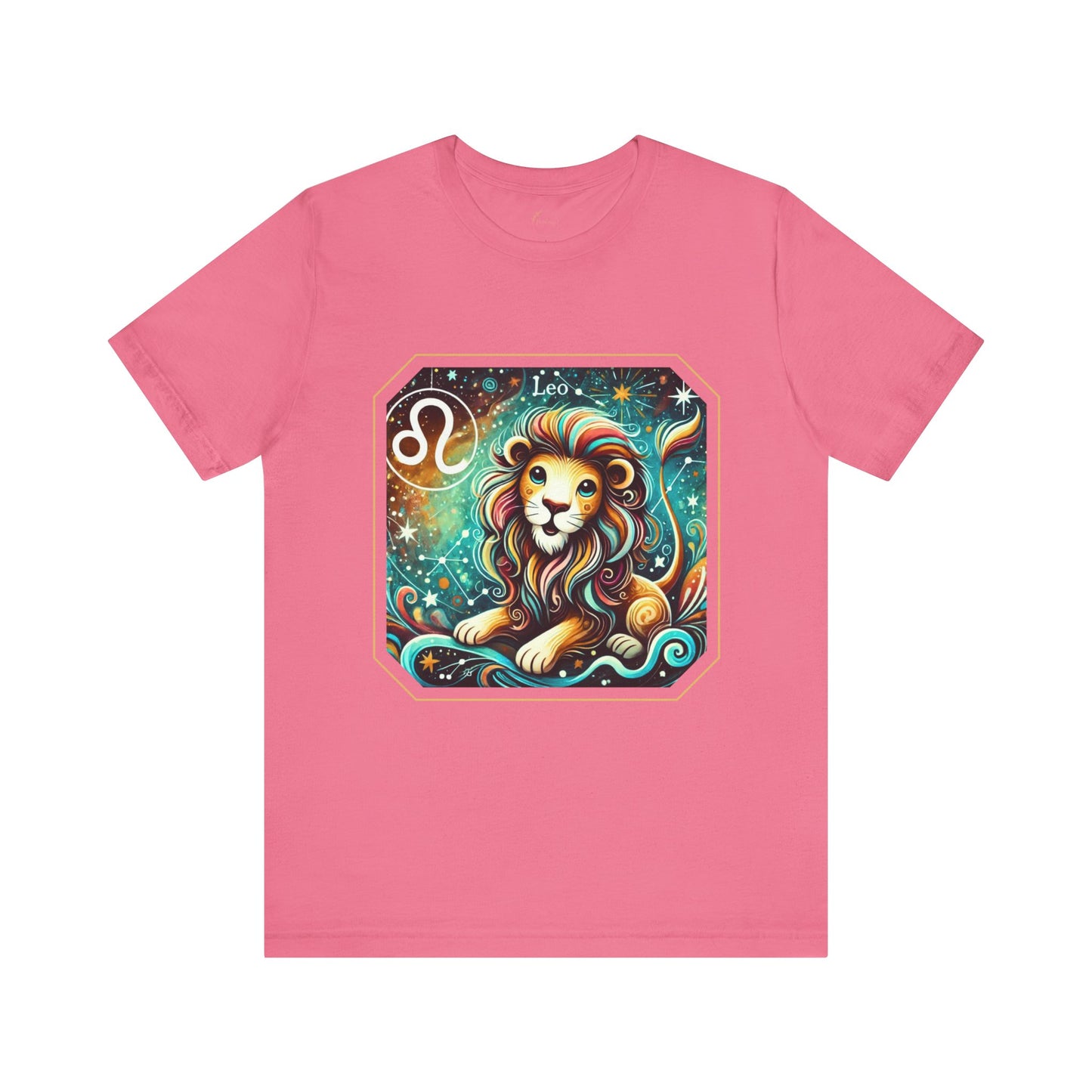 Leo Framed Zodiac Name T-Shirt