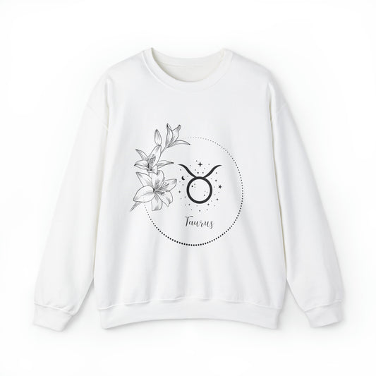 Taurus Zodiac Wreath Sweatshirt