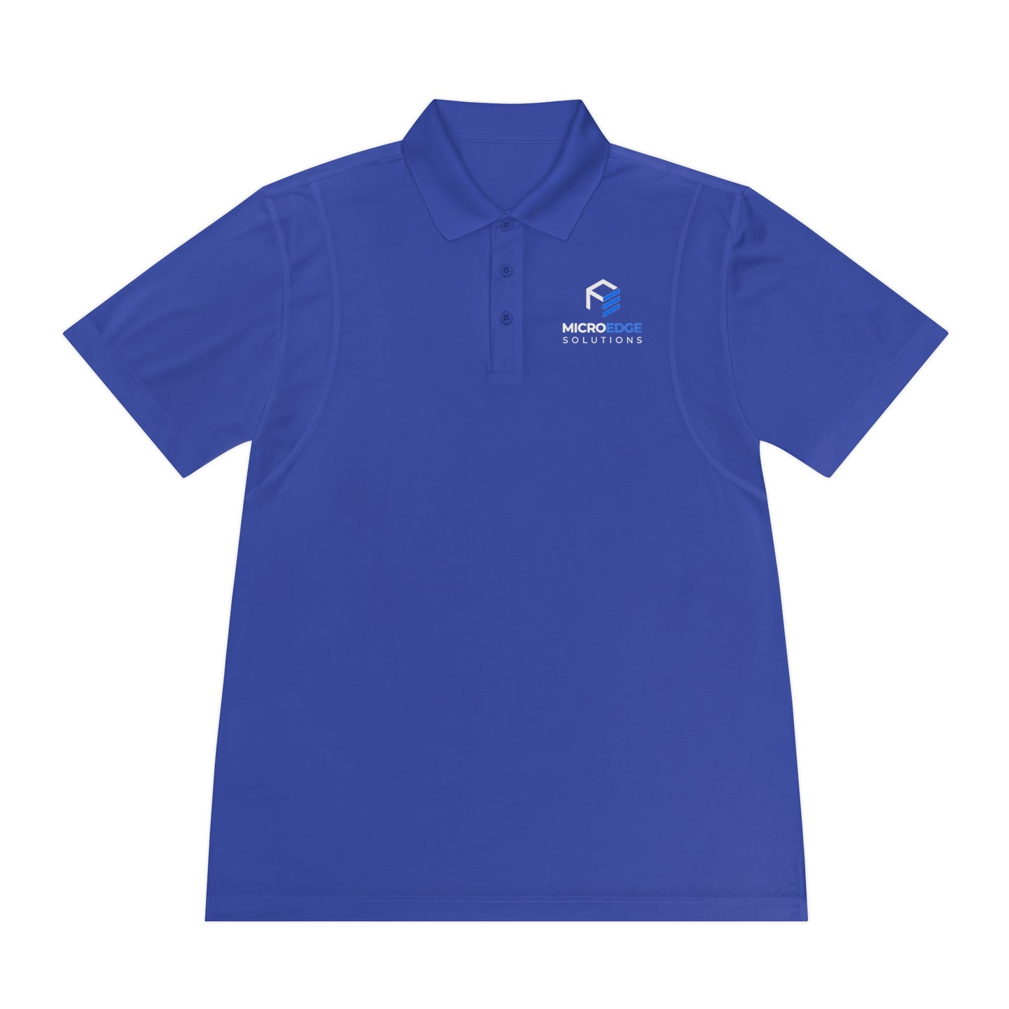 MicroEdge Logo Polo Shirt - White Logo