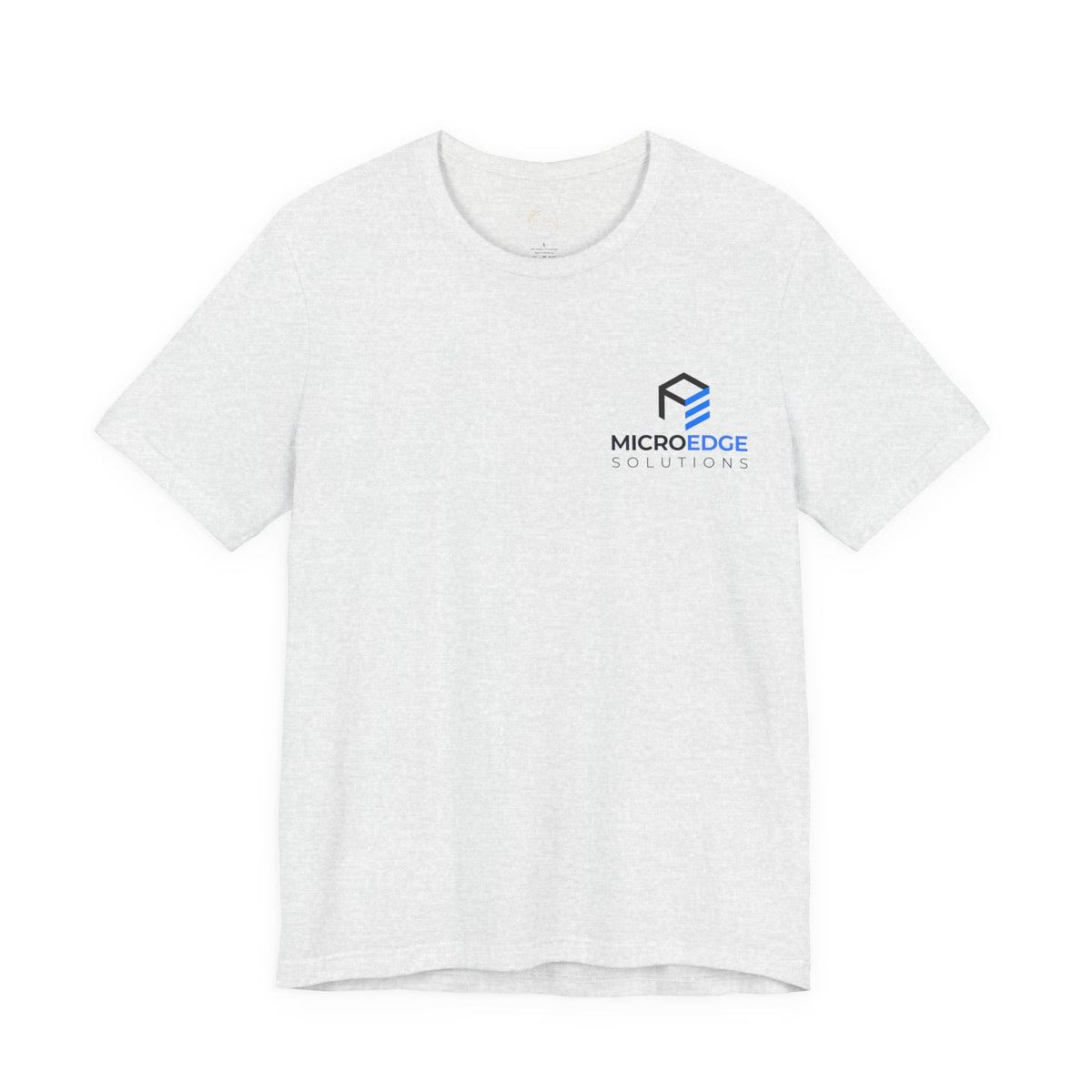 MicroEdge Solutions Logo Tee - Black Logo