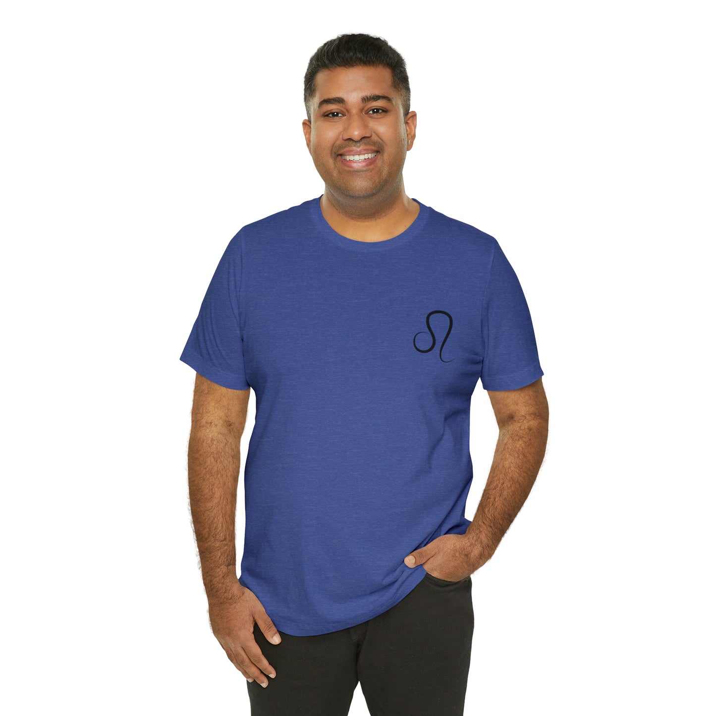 Leo Simple Unisex Jersey Short Sleeve Tee