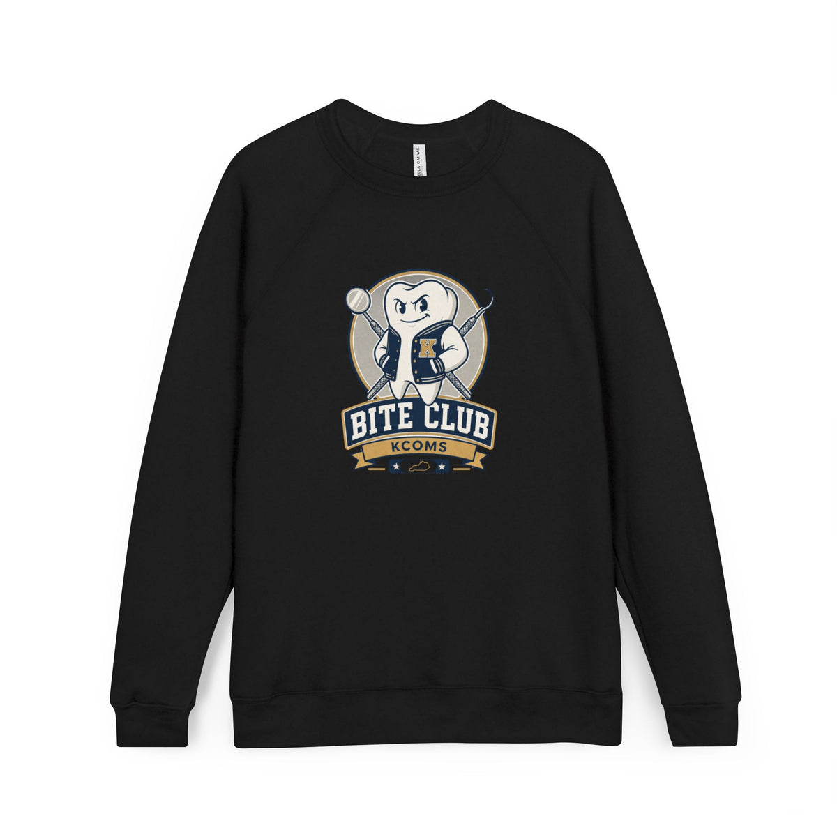 KCOMS Bite Club Raglan Sweatshirt