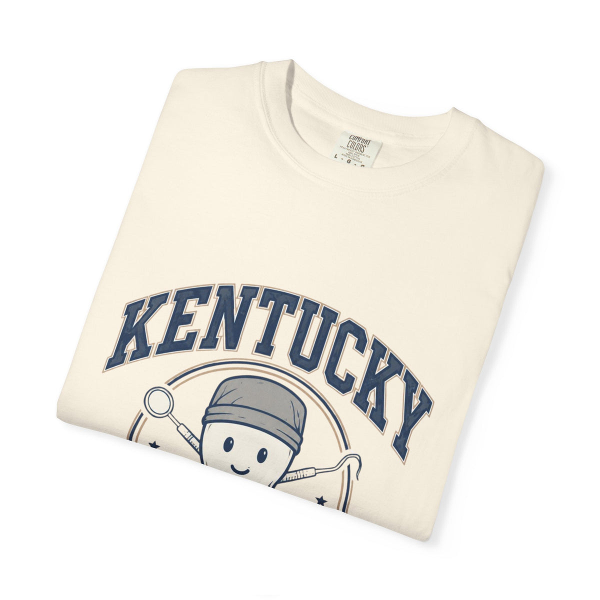KCOMS Kentucky Tooth Department T-Shirt — Dental Clinic Funny Tooth Mascot Tee