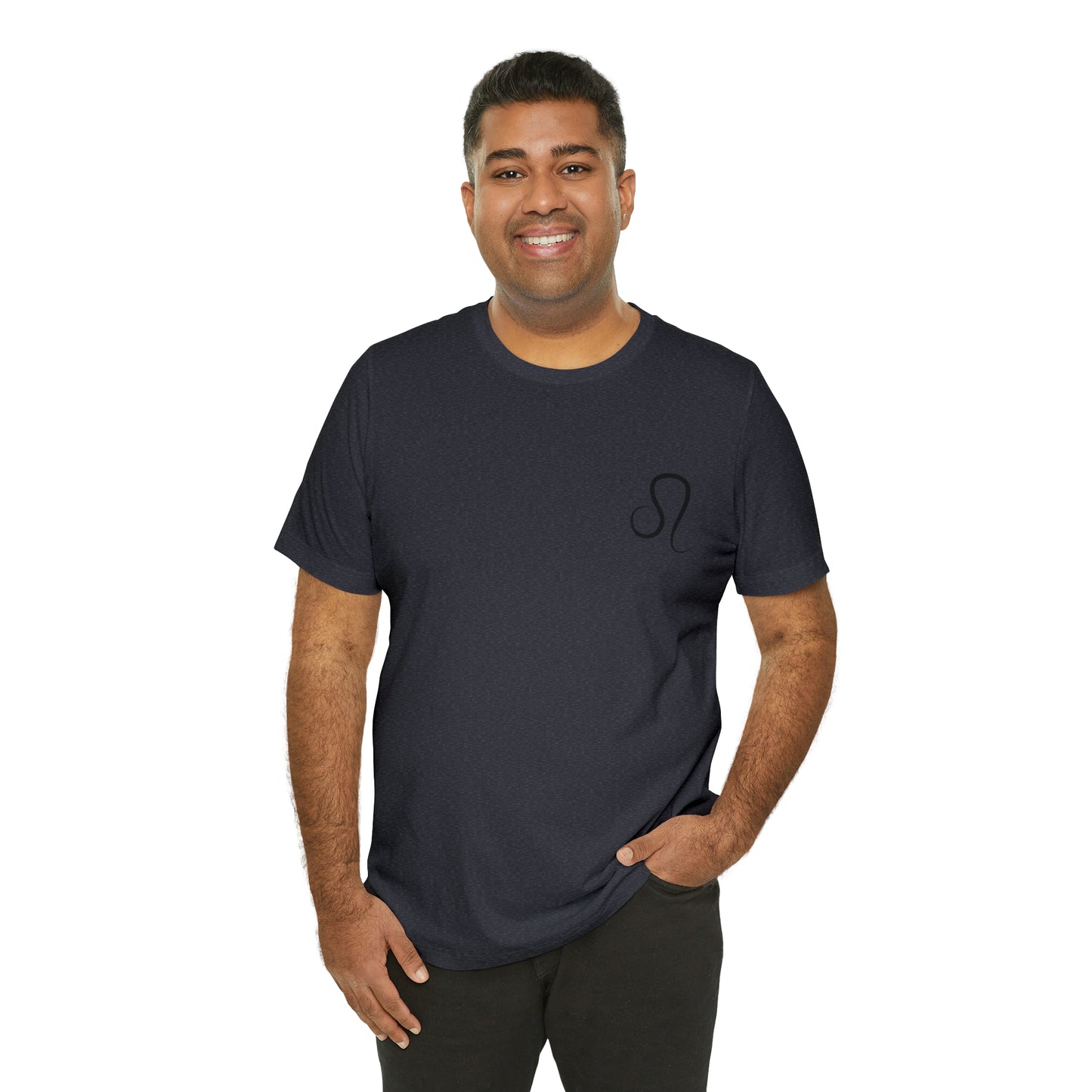 Leo Simple Unisex Jersey Short Sleeve Tee