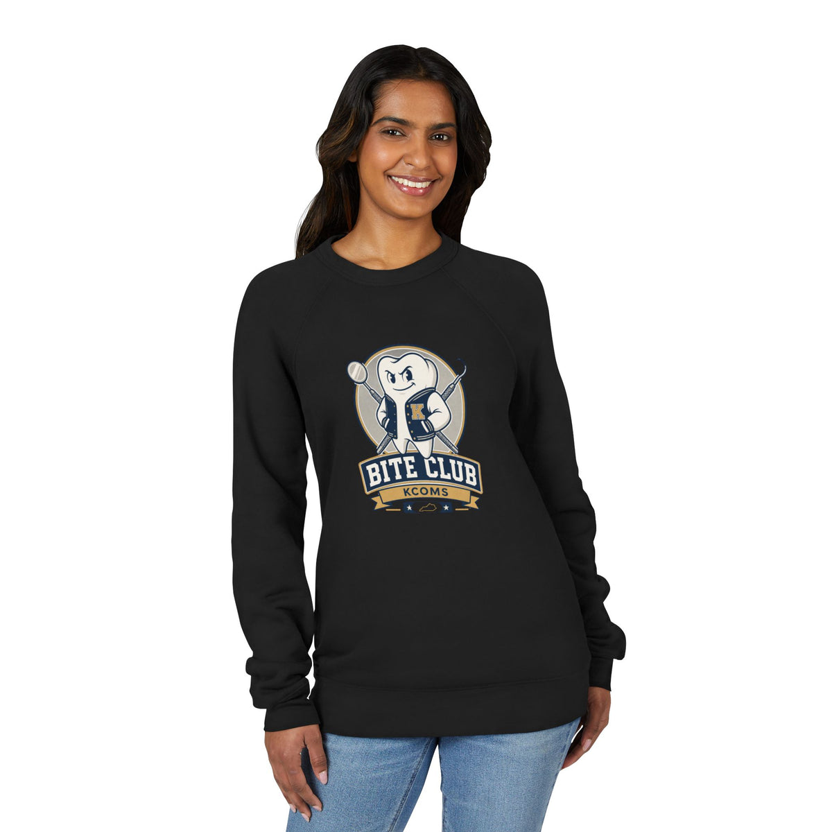 KCOMS Bite Club Raglan Sweatshirt