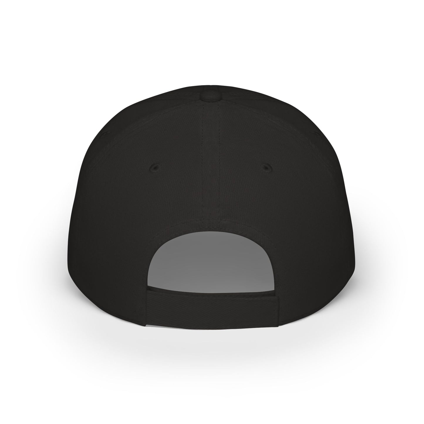 MicroEdge Solutions Low Profile Baseball Cap — White Logo