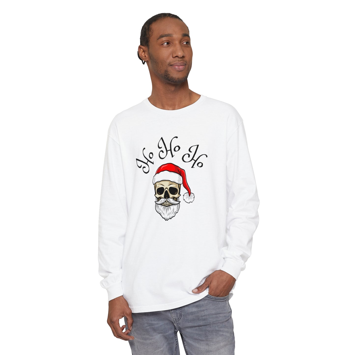 Santa Ho Ho Ho Unisex Long Sleeve T-Shirt