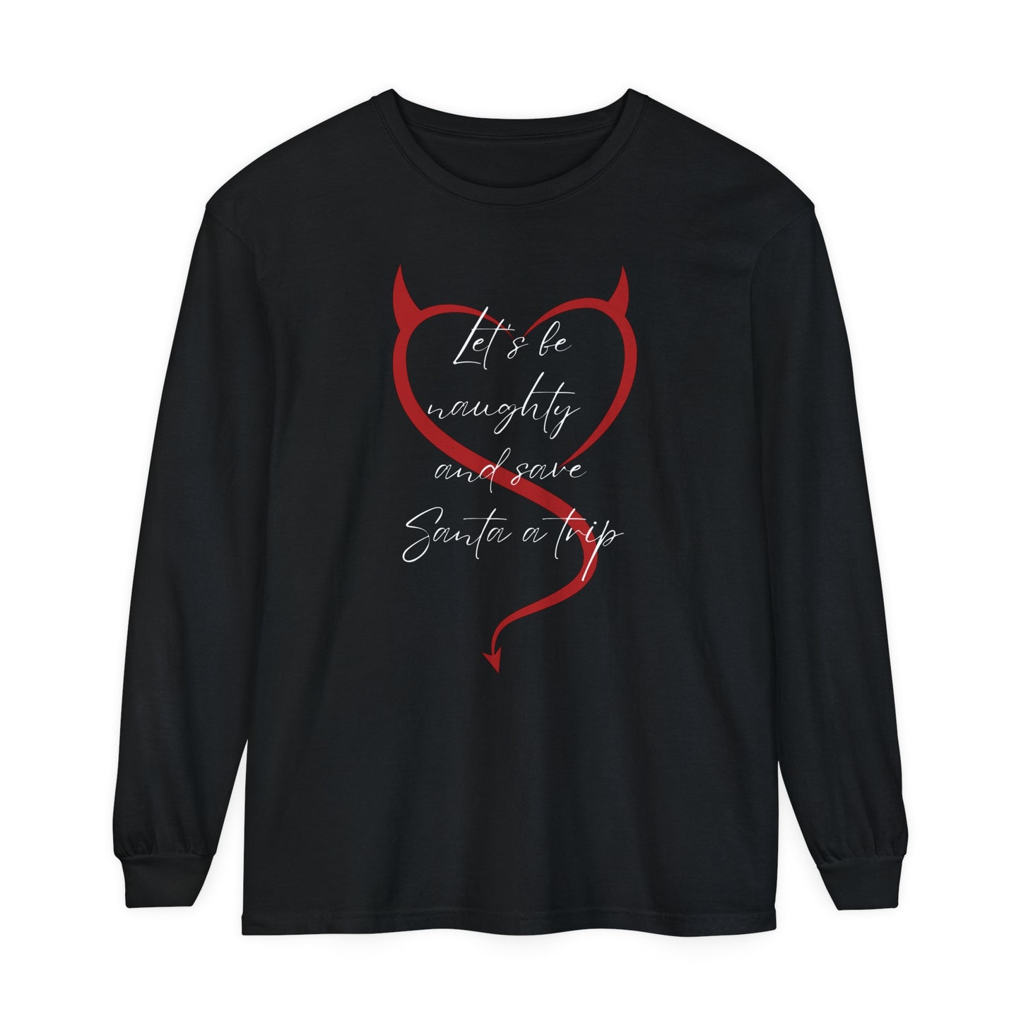 Naughty List Unisex Long Sleeve T-Shirt