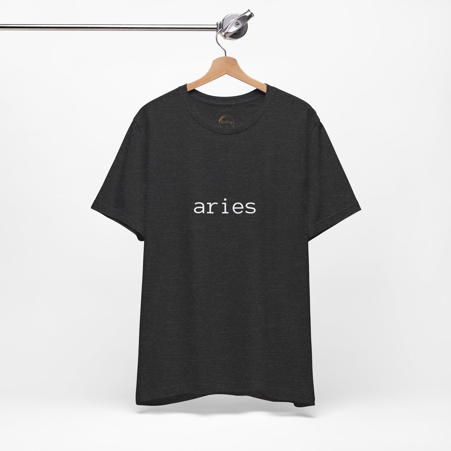 Aries Typewriter Zodiac Name T-Shirt