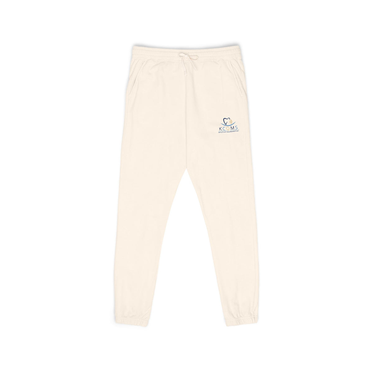 Cozy Night Sky Sweatpants — Embroidered Moon & Stars Fleece Joggers
