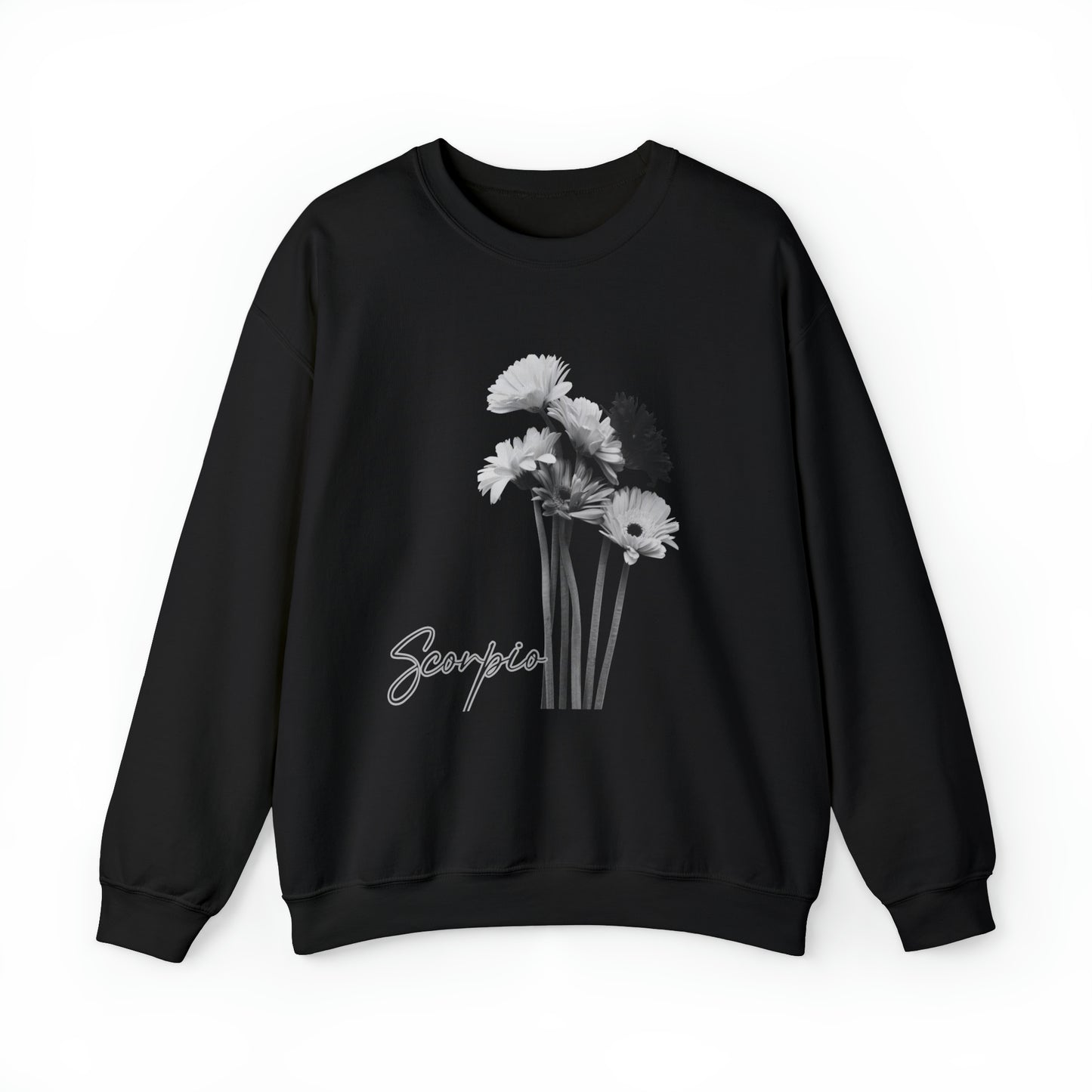 Scorpio Gerberas Unisex Heavy Blend Crewneck Sweatshirt