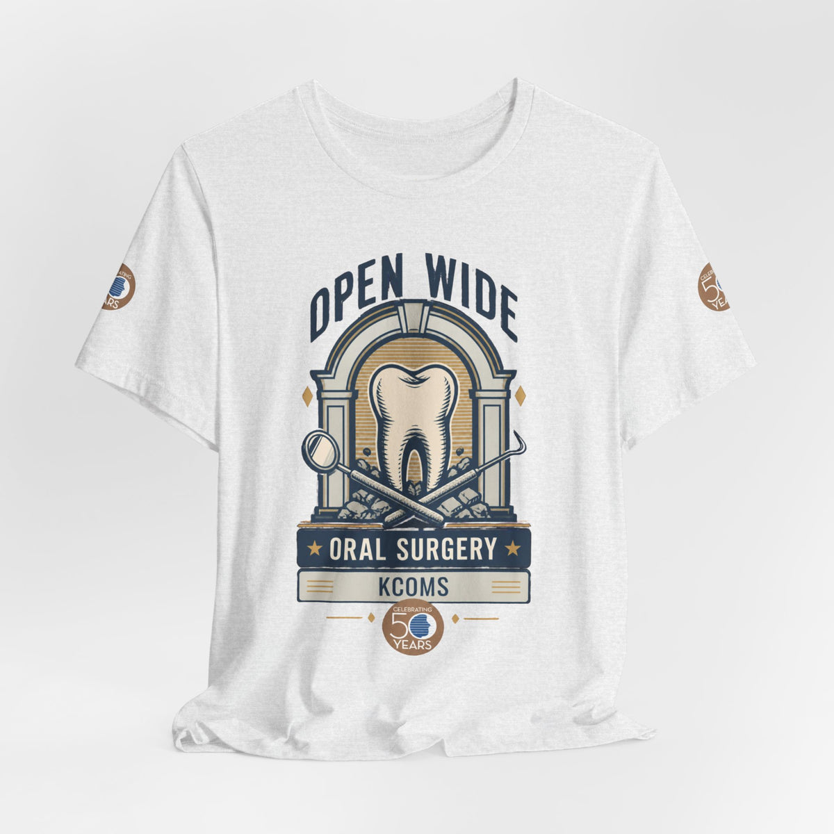 KCOMS Oral Surgery 'Open Wide' Dental Tee