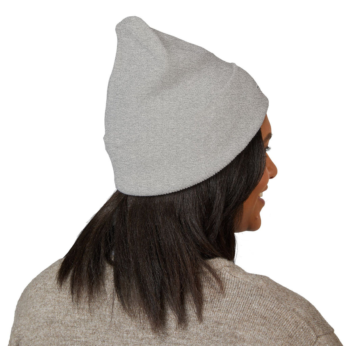 Embroidered Classic Cuff Beanie – MicroEdge Logo Knit Cap