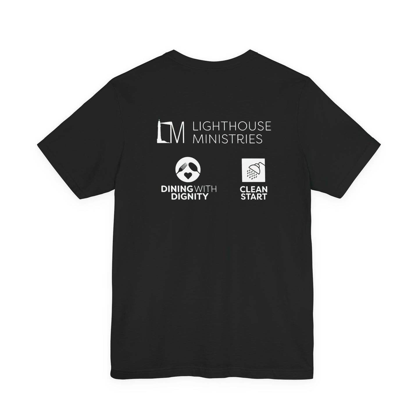 Lighthouse Tee White Print
