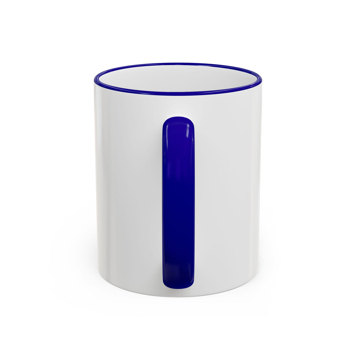 KCOMS Retro Wave Accent Rim & Handle Mug (11oz, 15oz)