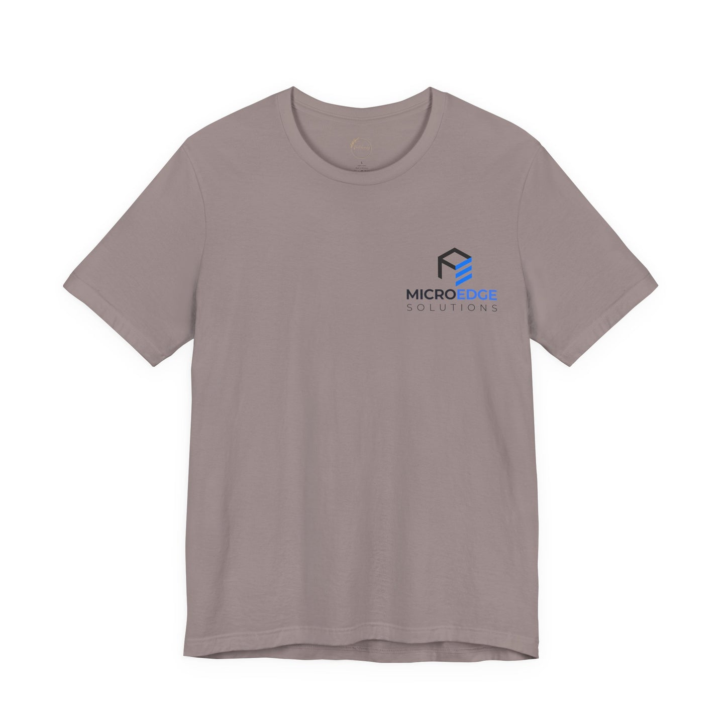MicroEdge Solutions Logo Tee - Black Logo