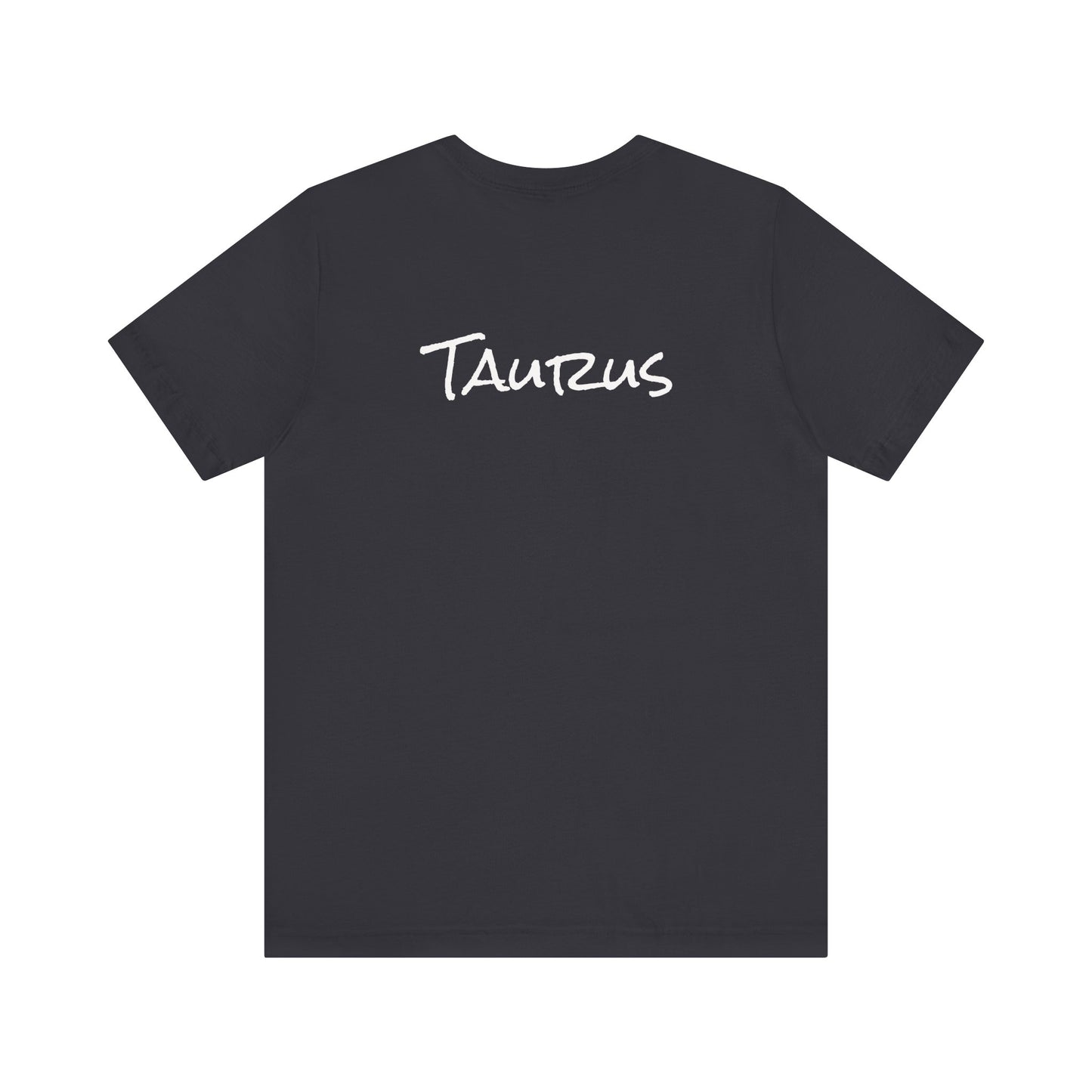 Spooky Taurus Zodiac Shirt Bull, Full Moon, and Graveyard Dark Astrology Tee for Astrology Lovers Distress