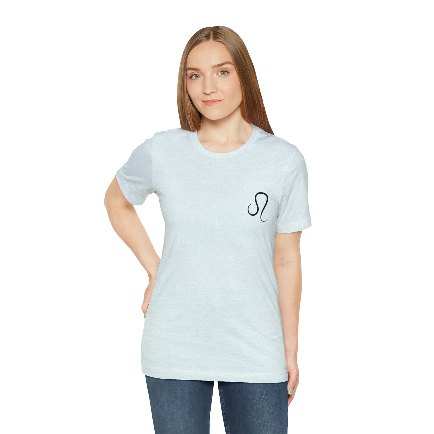 Leo Simple Unisex Jersey Short Sleeve Tee