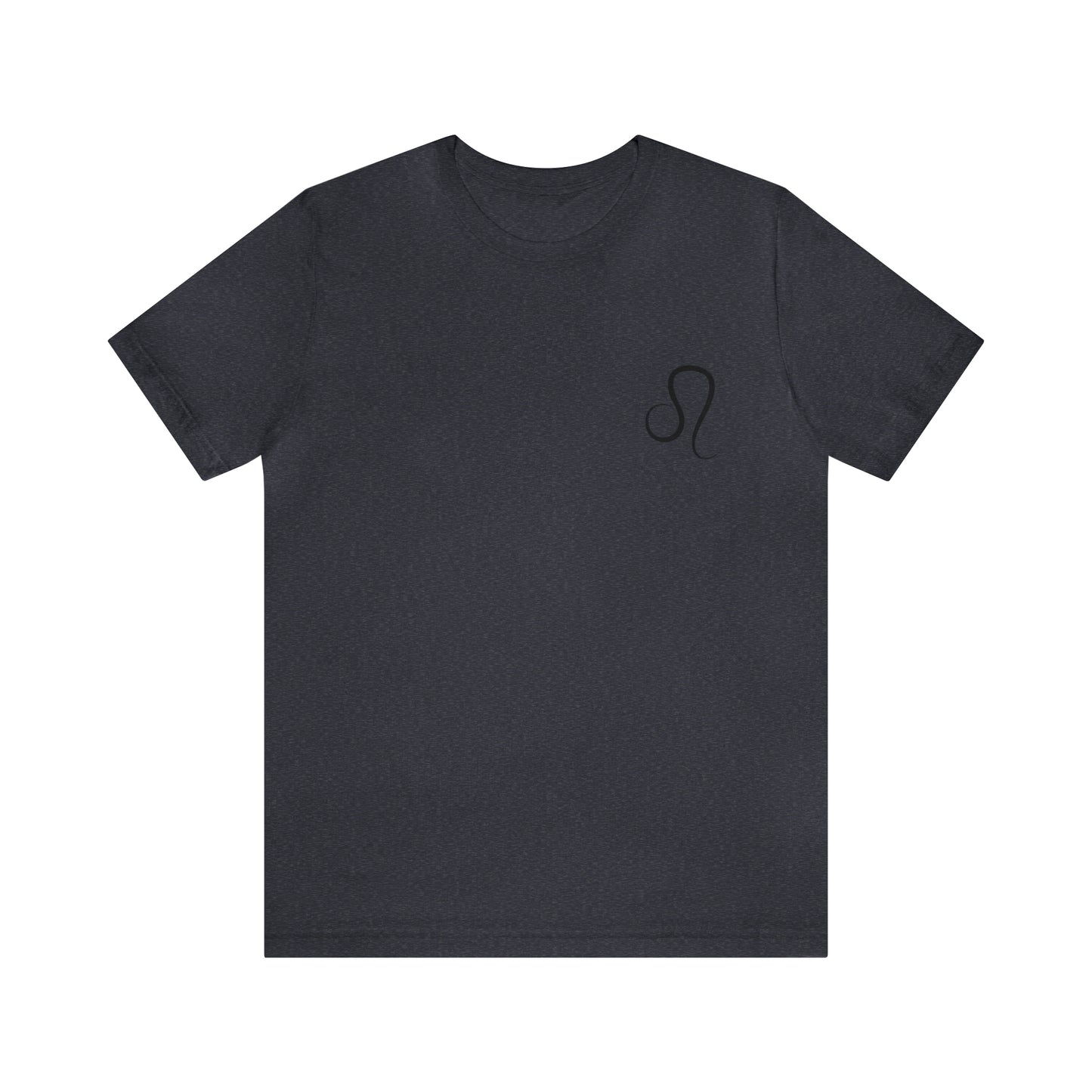 Leo Simple Unisex Jersey Short Sleeve Tee