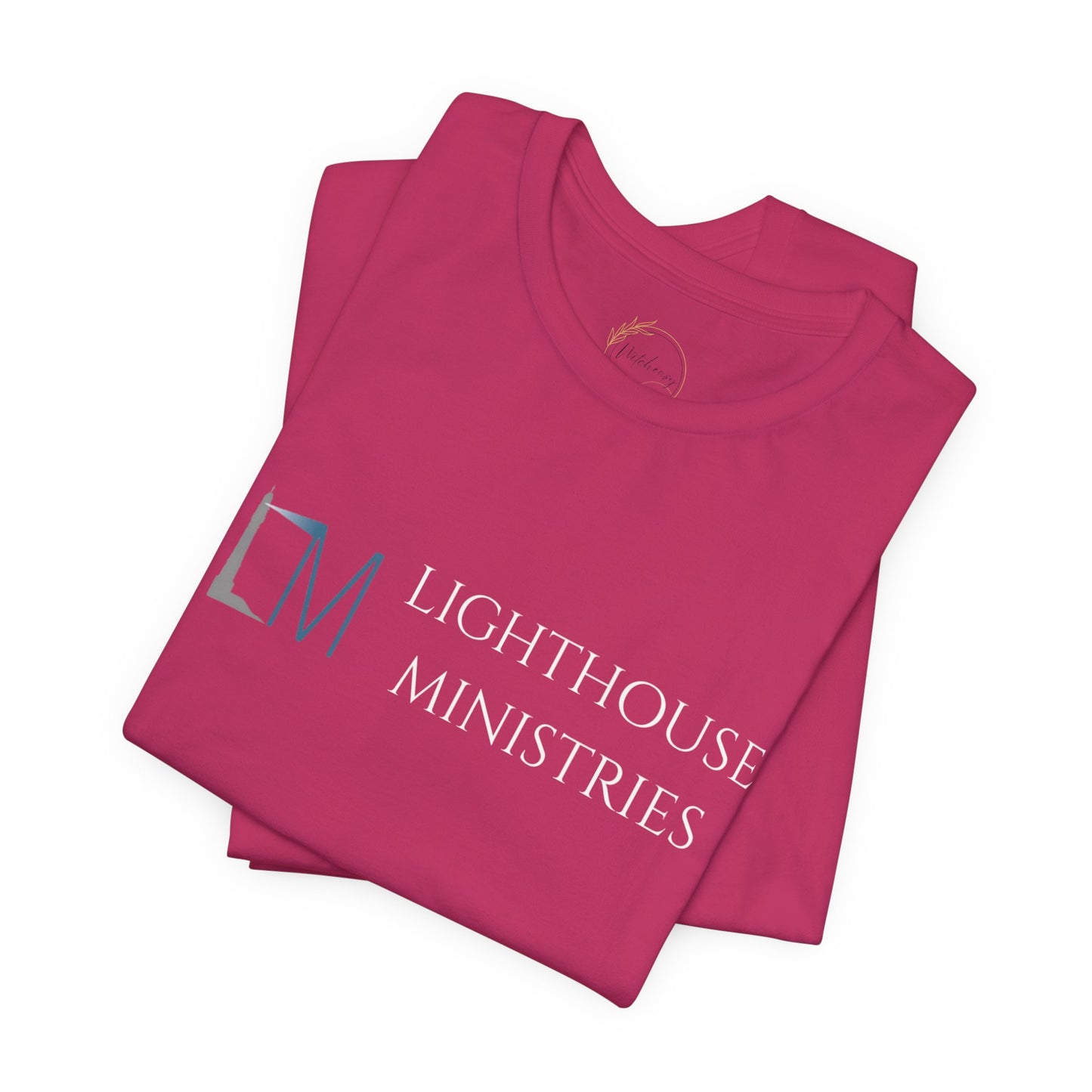 Lighthouse Tee White Print