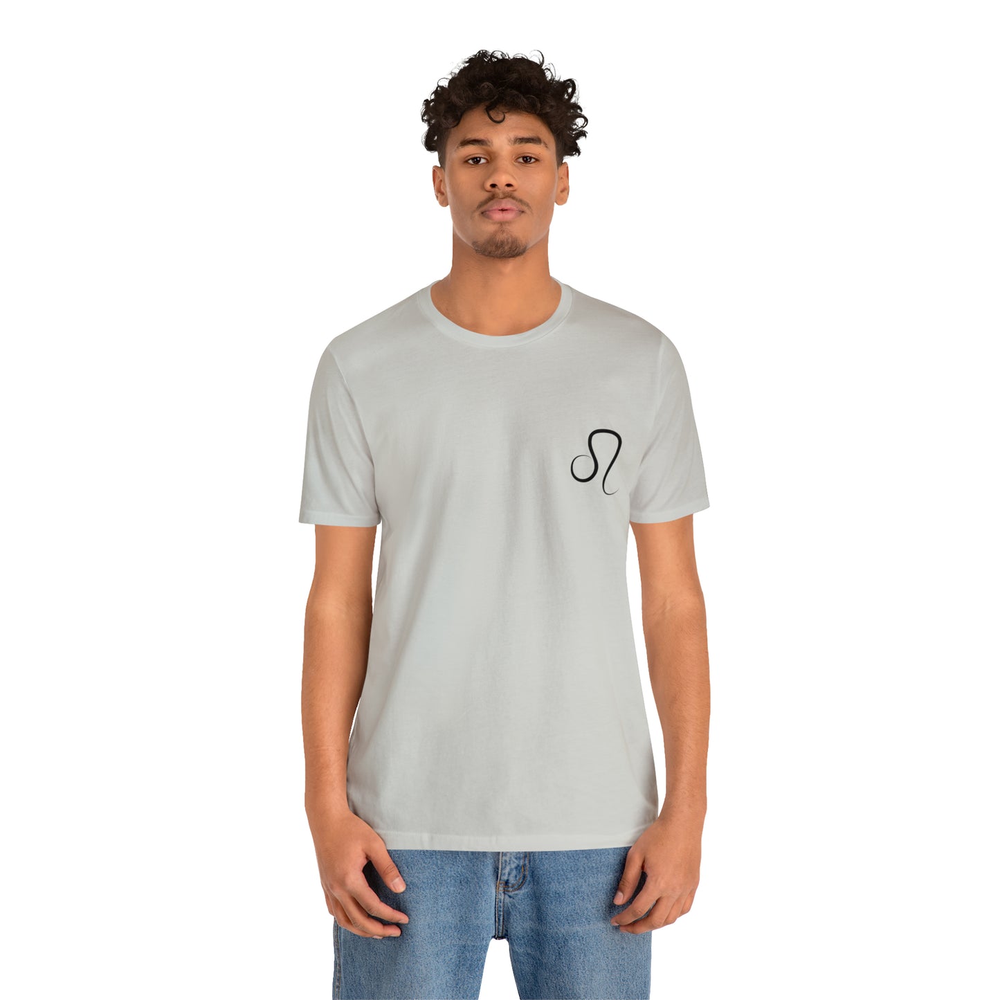 Leo Simple Unisex Jersey Short Sleeve Tee