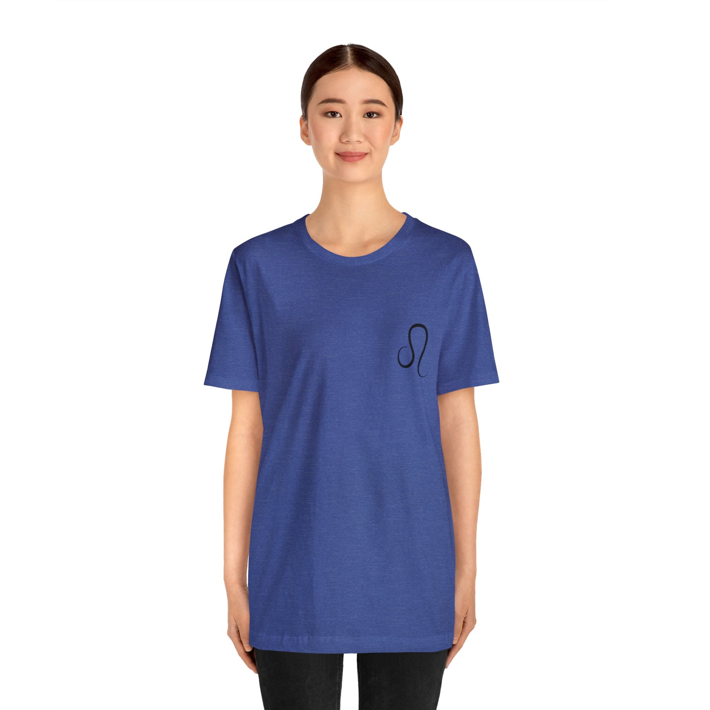 Leo Simple Unisex Jersey Short Sleeve Tee