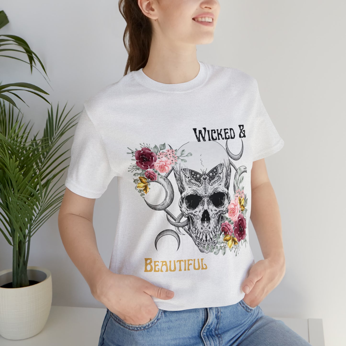 Wicked & Beautiful Unisex Jersey Short Sleeve Tee