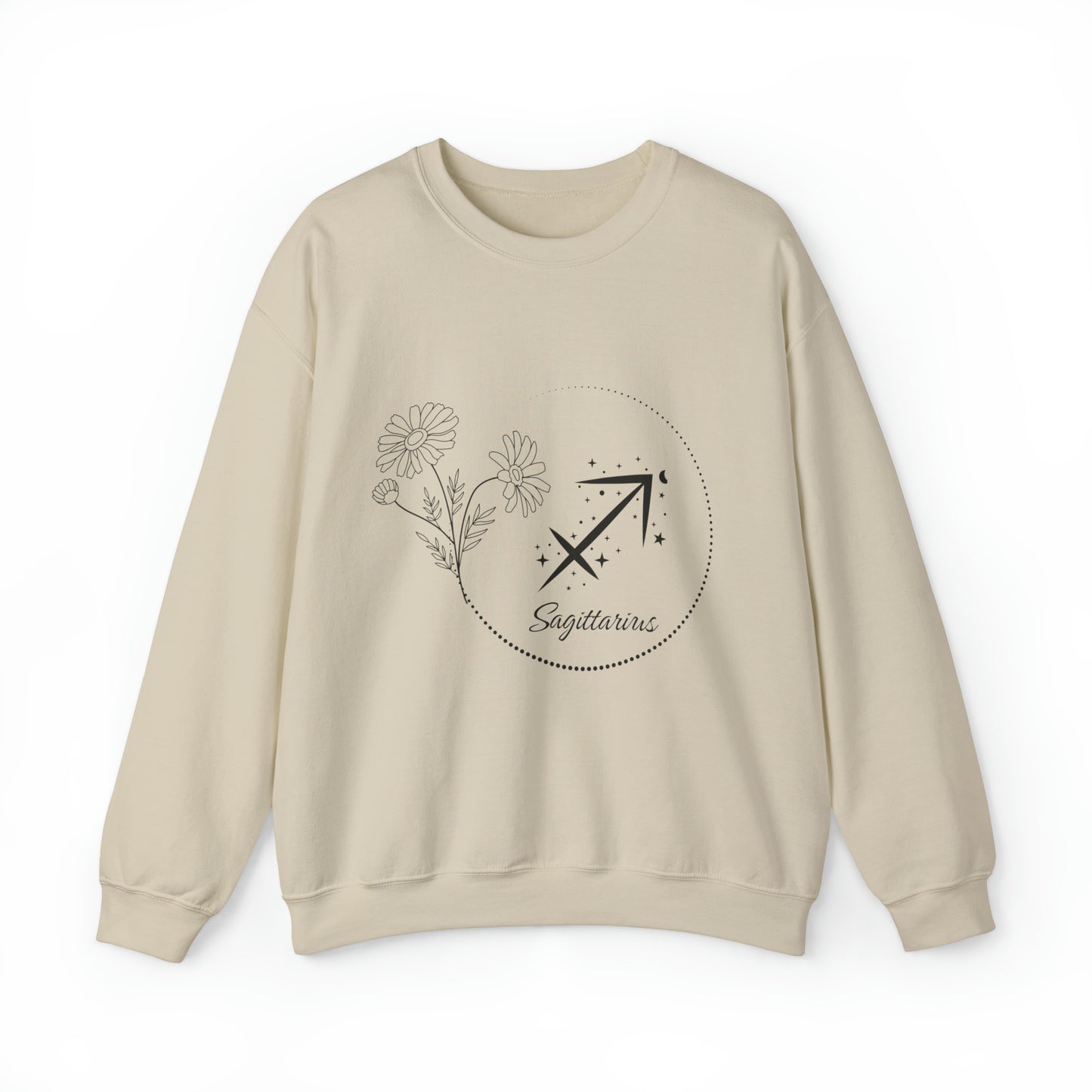 Sagittarius Zodiac Wreath Sweatshirt