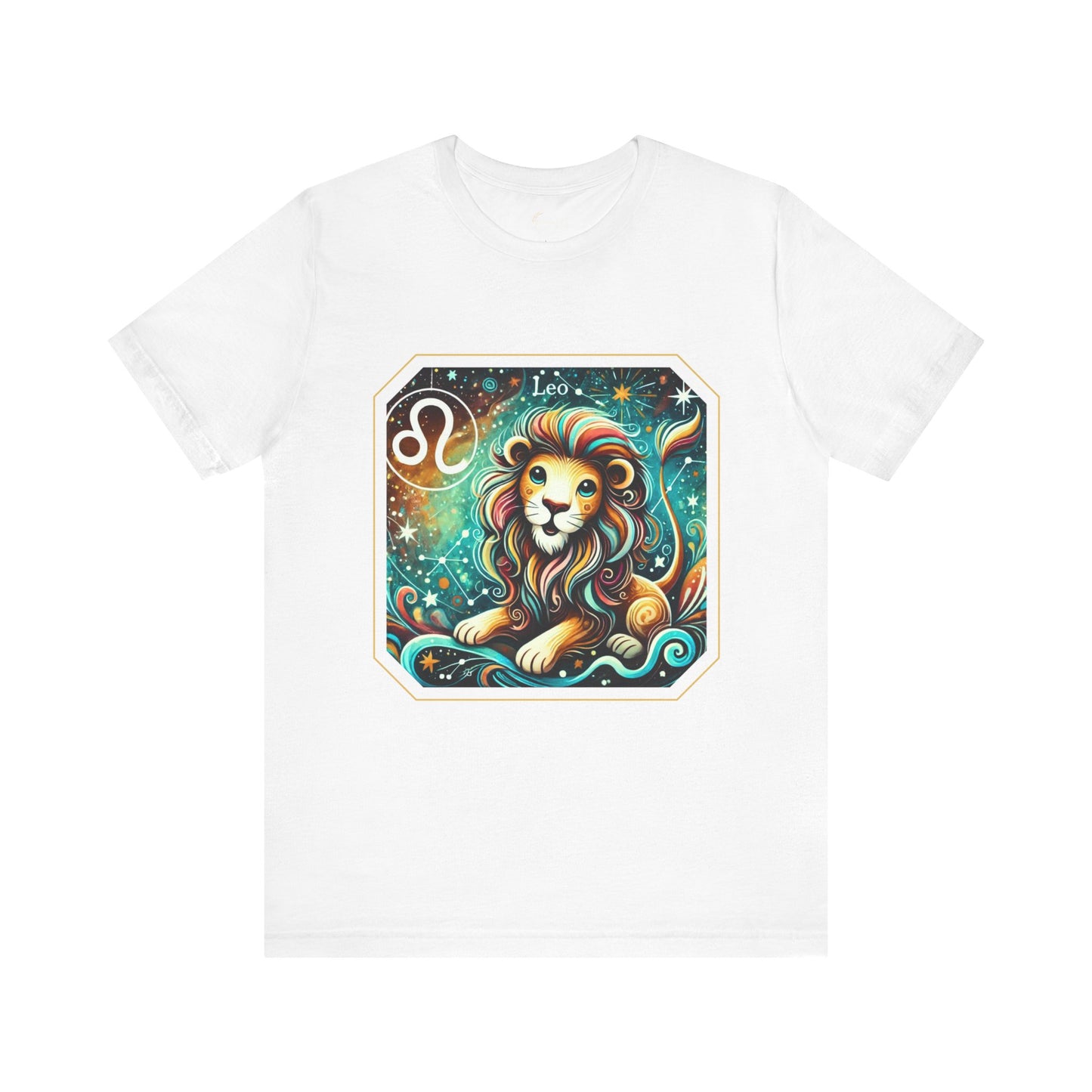 Leo Framed Zodiac Name T-Shirt