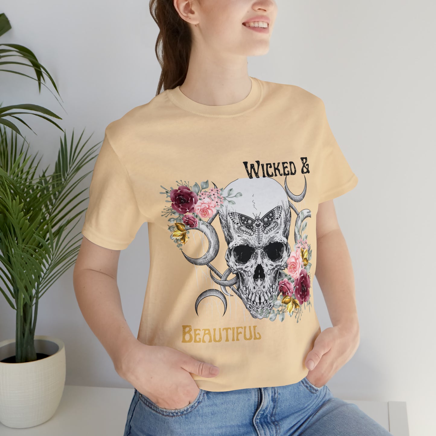 Wicked & Beautiful Unisex Jersey Short Sleeve Tee