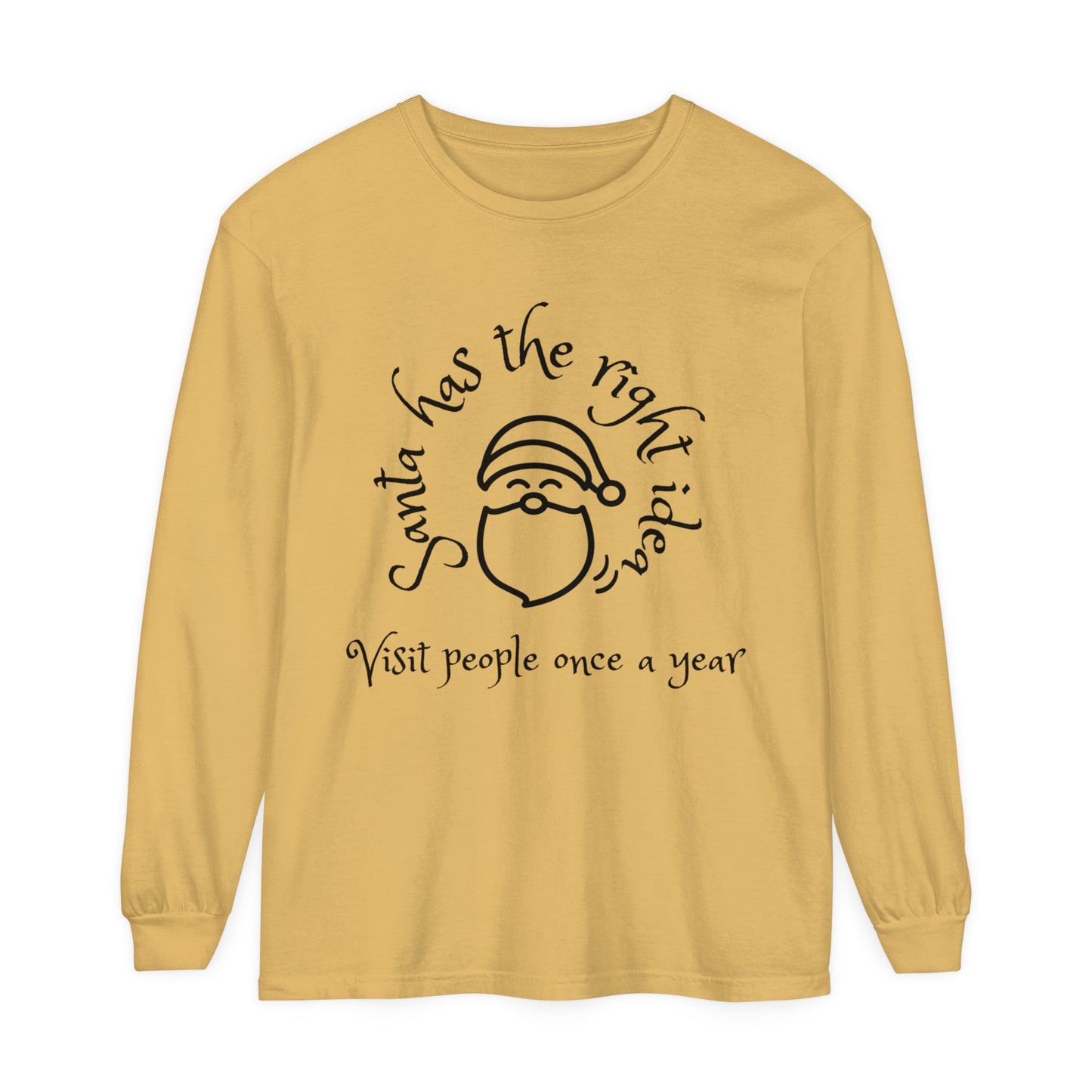 Yearly Visit Unisex Long Sleeve T-Shirt