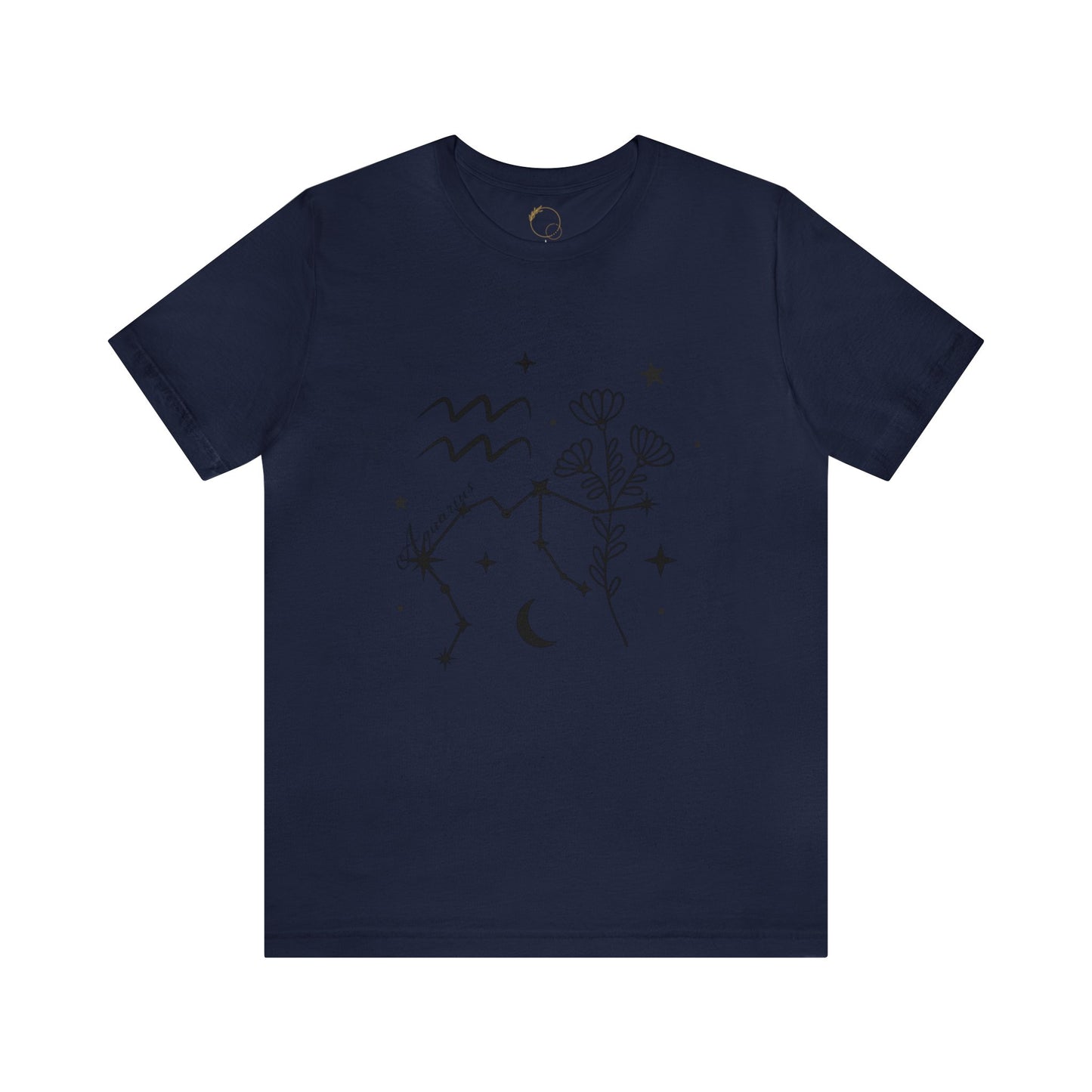 Aquarius Zodiac Mix Unisex Jersey Short Sleeve Tee