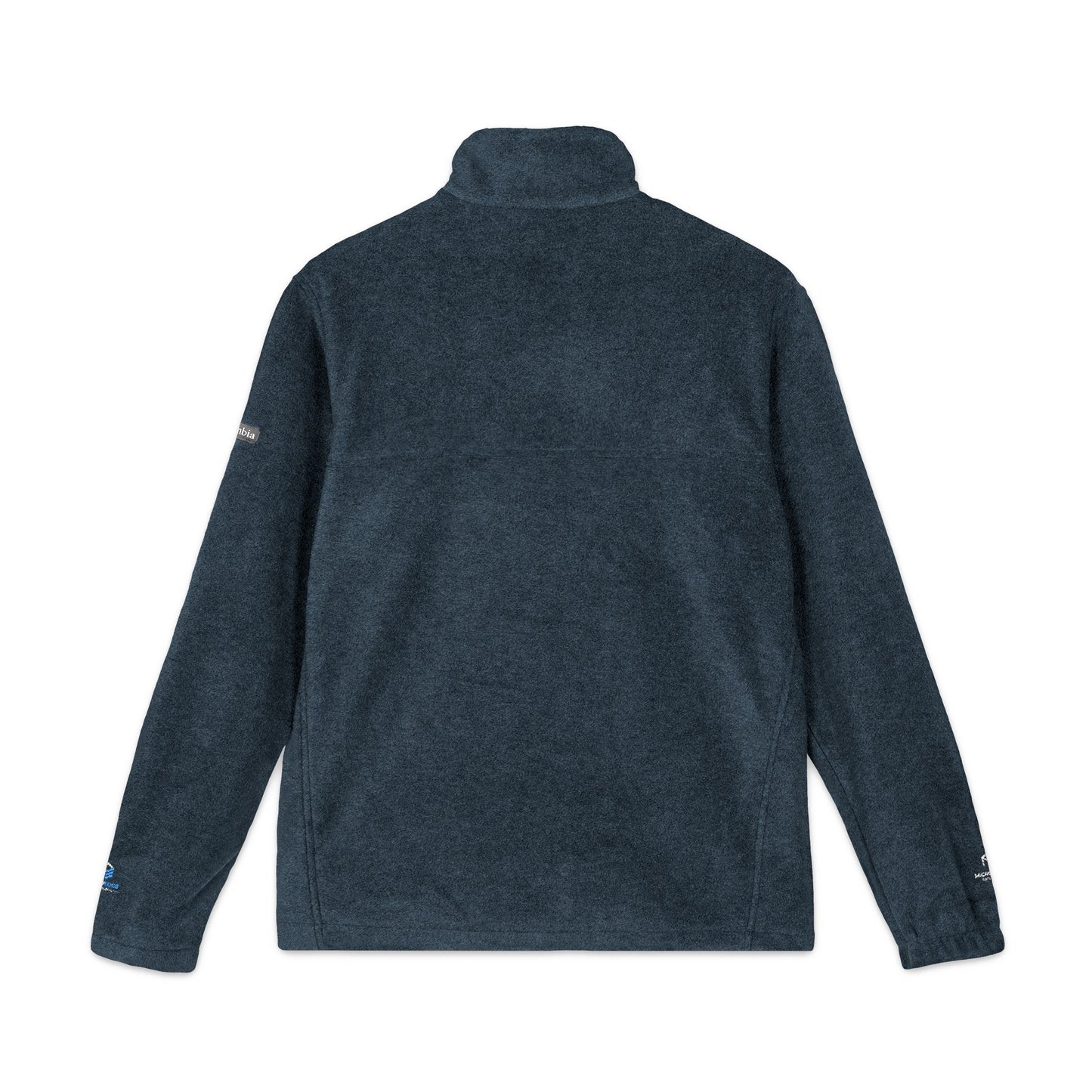 MicroEdge Embroidered Columbia Fleece Jacket Zip-Up