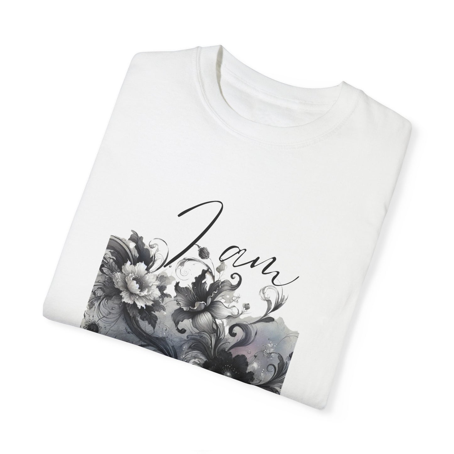 I Am Personalized Shirt Customizable 'I Am Enough' Tee Inspirational Design Affirmation T-Shirt