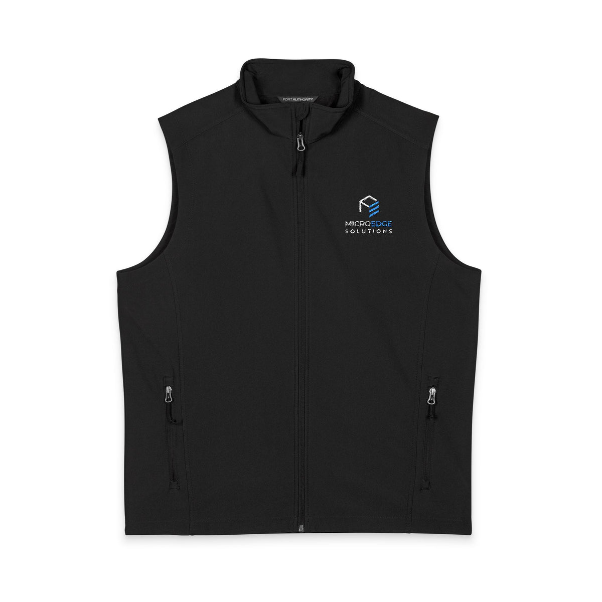 MicroEdge Embroidered Soft Shell Vest